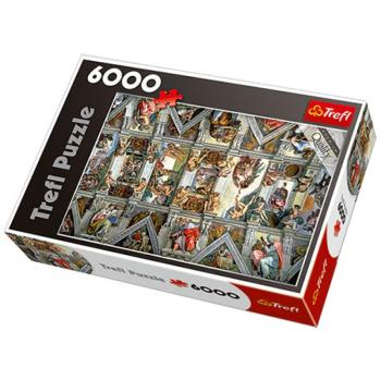 Sixtus-kápolna 6000 db-os puzzle - Trefl kép