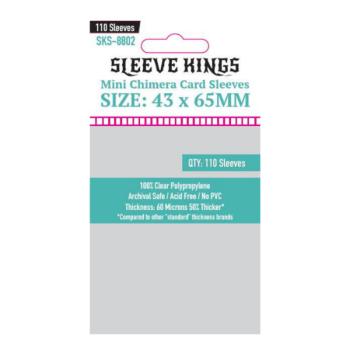 Sleeve Kings mini Chimera kártyavédő (110 db-os csomag) 43 x 65 mm kép