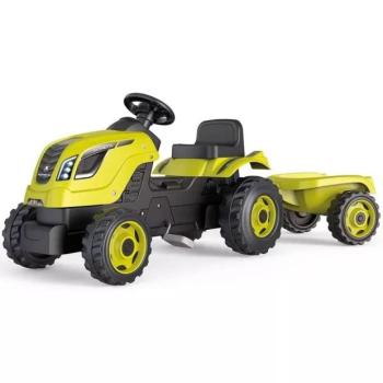Smoby: Farmer XL traktor utánfutóval - zöld kép