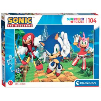 Sonic 104db-os Super Color Puzzle - Clementoni kép