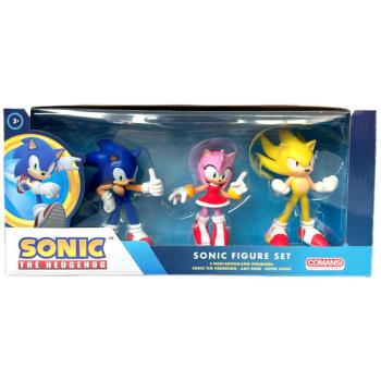 Sonic a sündisznó 3 db-os figura szett - Comansi kép