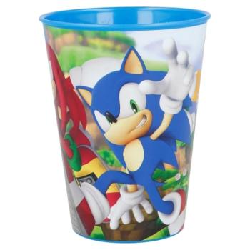 Sonic: Műanyag pohár - 260 ml kép