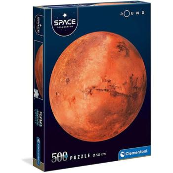 Space Collection: Mars kerek 500db-os puzzle - Clementoni kép