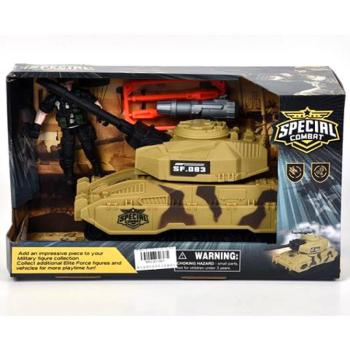 Special Combat terepmintás tank akció figurával 26cm-es kép