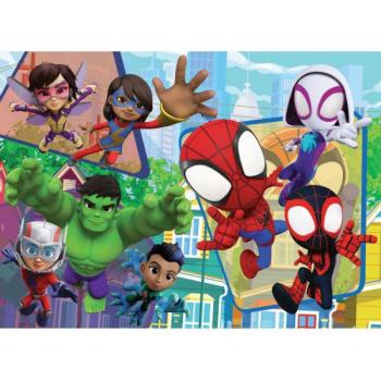 Spidey - 2az 1-ben 24 db-os maxi puzzle kép