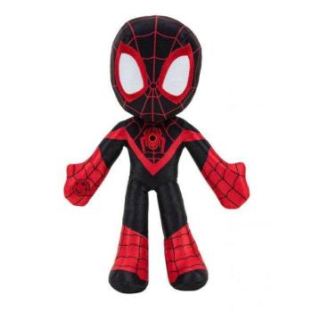 Spidey Pókember világító plüssfigura 23 cm - Miles Morales kép