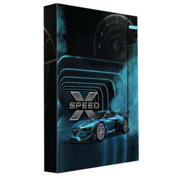 Spirit: X-Speed sportautós füzetbox gumipánttal A/4-es méretben kép