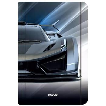 Sportautó mintás gumis mappa - A4 kép