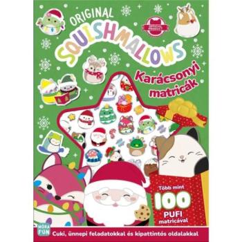 Squishmallowes - Karácsonyi matricák kép