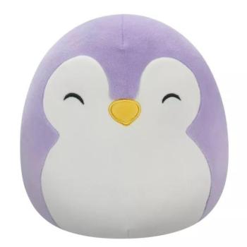 Squishmallows: Elle, a lila pingvin - 20 cm kép