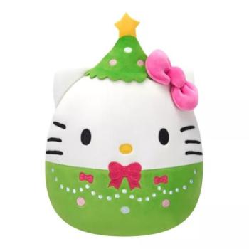 Squishmallows: Hello Kitty, karácsonyfa - 20 cm kép