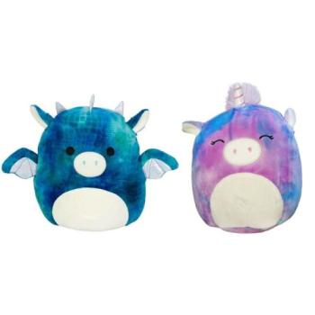 Squishmallows: Kifordítható sárkány és unikornis plüss - 13 cm kép