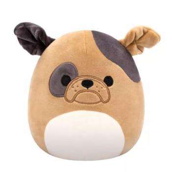 Squishmallows: Loafer, a barna bulldog sötétbarna foltokkal - 20 cm kép