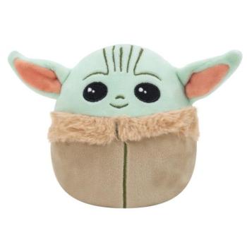 Squishmallows Star Wars: Baby Yoda plüssfigura - 13 cm kép