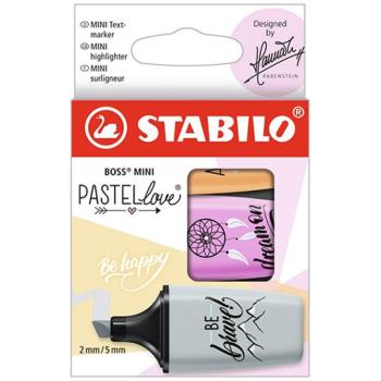 Stabilo: Boss Mini Pastellove szövegkiemelő szett 3db-os kép