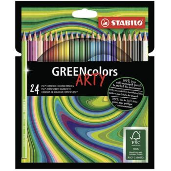 Stabilo: GREENcolors Arty 24 db-os színesceruza szett kép