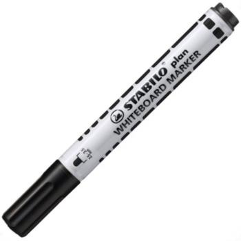 Stabilo: Plan WhiteBoard marker táblafilc fekete színben kép