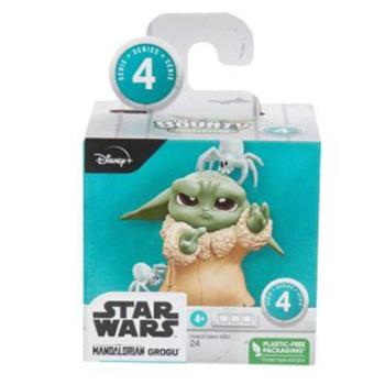 Star Wars Bounty Collection 4. széria bosszantó pókok Baby Yoda figura 6cm - Hasbro kép