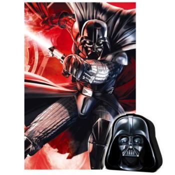 Star Wars: Darth Vader 3D hatású puzzle fém dobozban - 300 darabos kép