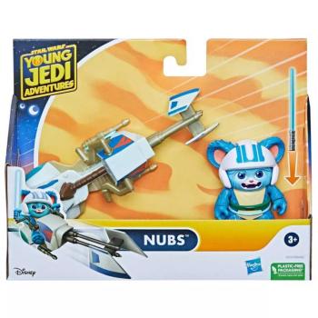 Star Wars: Fiatal Jedik kalandjai - Nubs figuraszett fogattal 7,5cm - Hasbro kép