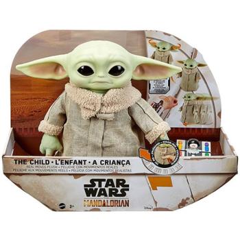 Star Wars: Interaktív Baby Yoda figura 30cm - Mattel kép