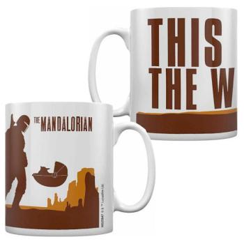 Star Wars: The Mandalorian (THIS IS THE WAY) bögre kép