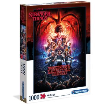 Stranger Things 2 puzzle 1000db-os - Clementoni kép