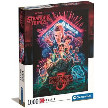 Stranger Things 3. évad 1000db-os puzzle - Clementoni kép