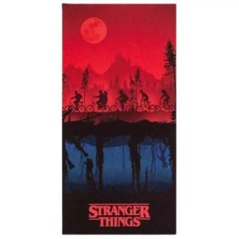 Stranger Things: Árnyékok fürdőlepedő, pamut - 70 x 140 cm kép
