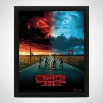 Stranger Things (MIND FLAYER) 3D keretezett poszter kép