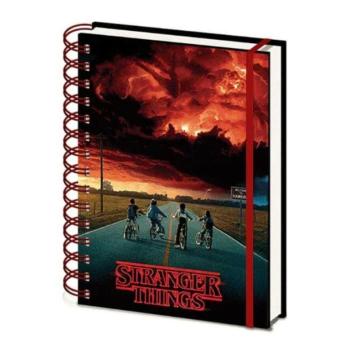 Stranger Things (Mind Flyer) 3D jegyzetfüzet kép