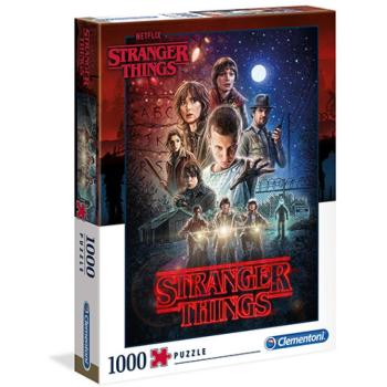 Stranger Things puzzle 1000db-os - Clementoni kép