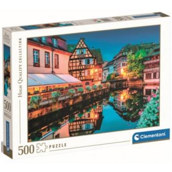 Strasbourg óvárosa HQC 500db-os puzzle - Clementoni kép