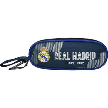 Street Real Madrid 1 ovális cipzáras kék tolltartó kép