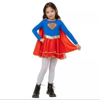 Super Girl jelmez - 120-130 cm kép