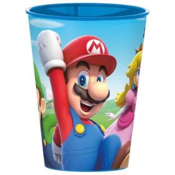 Super Mario: Eco műanyag pohár - 260 ml kép