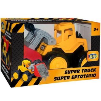 Super Truck sárga buldózer 35x19x21,5cm kép