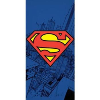 Superman: Klasszikus Superman logó mintás strandtörölköző - 70 x 140 cm kép