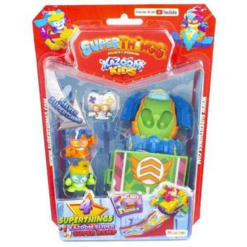 SuperThings Kazoom Kids 4 figura csúszkával - Hard Gamers kép