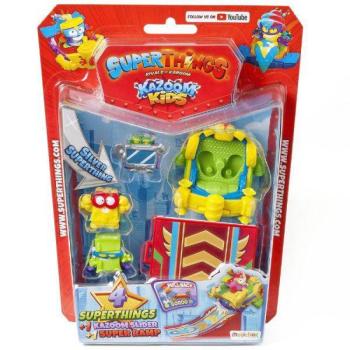 SuperThings Kazoom Kids 4 figura csúszkával - Top Bandits kép