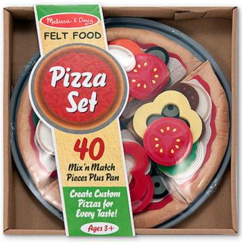 Sütés-főzés pizza játék szett - Melissa & Doug kép