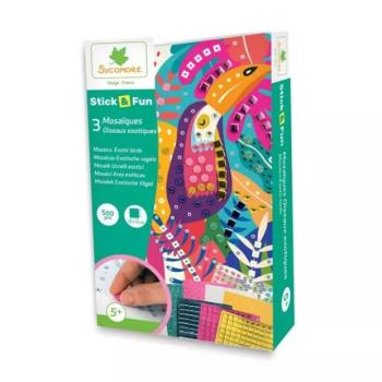 Sycomore: Mozaikkép készítő - Egzotikius madarak kép