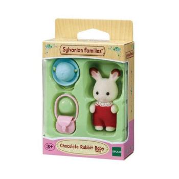 Sylvanian Csoki Nyuszi bébi kiegészítőkkel kép