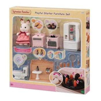 Sylvanian Families bútor kezdő szett csoki nyuszival kép