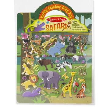 Szafari pufi matrica készlet - Melissa & Doug kép