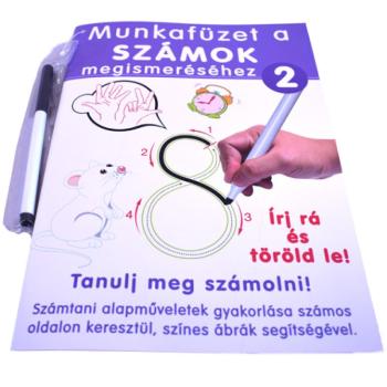 Számok megismerése gyakorló munkafüzet - D-Toys kép