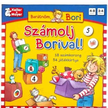 Számolj Borival! társasjáték kép