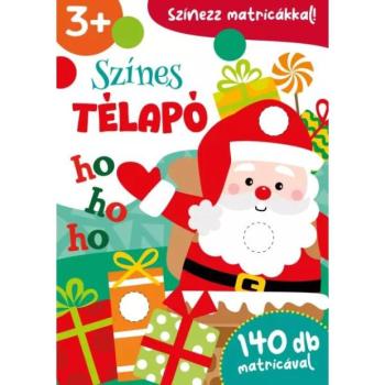 Színes Télapó foglalkoztató kép