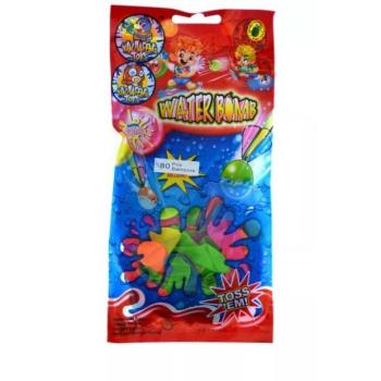 Színes vízibomba lufi készlet - 80 db-os kép