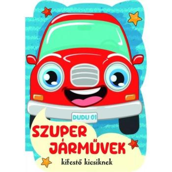 Szuper járművek - Kifestő kicsiknek kép